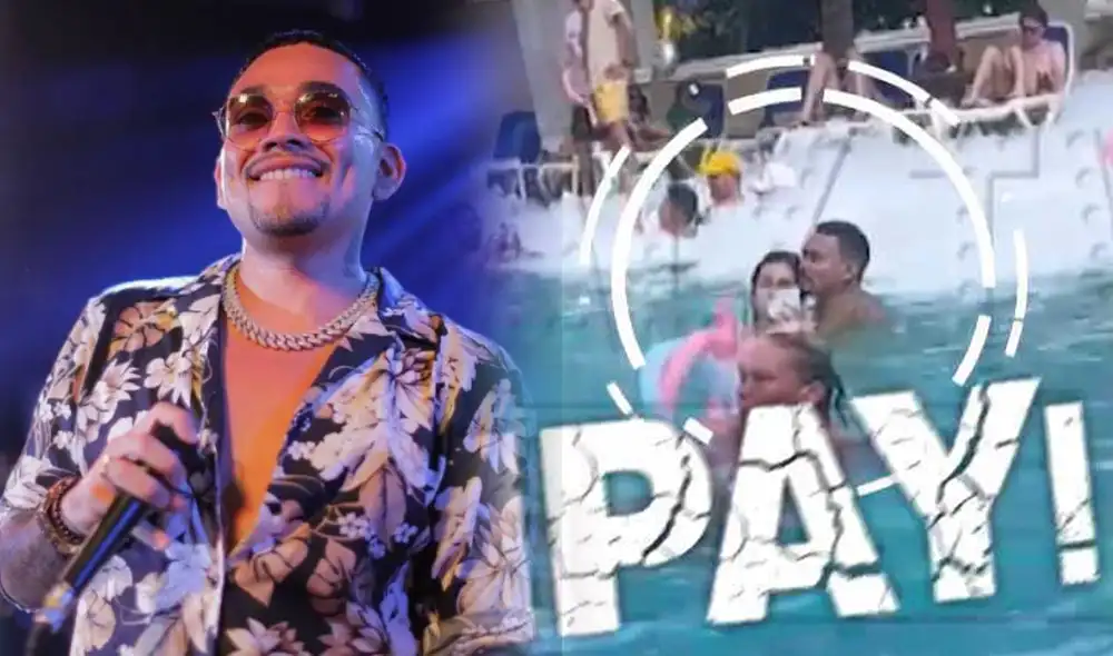 Josimar y Maria Fe Saldaña son captados en afectuosas escenas en resort. Foto: composición/Josimar/Instagram/captura ATV