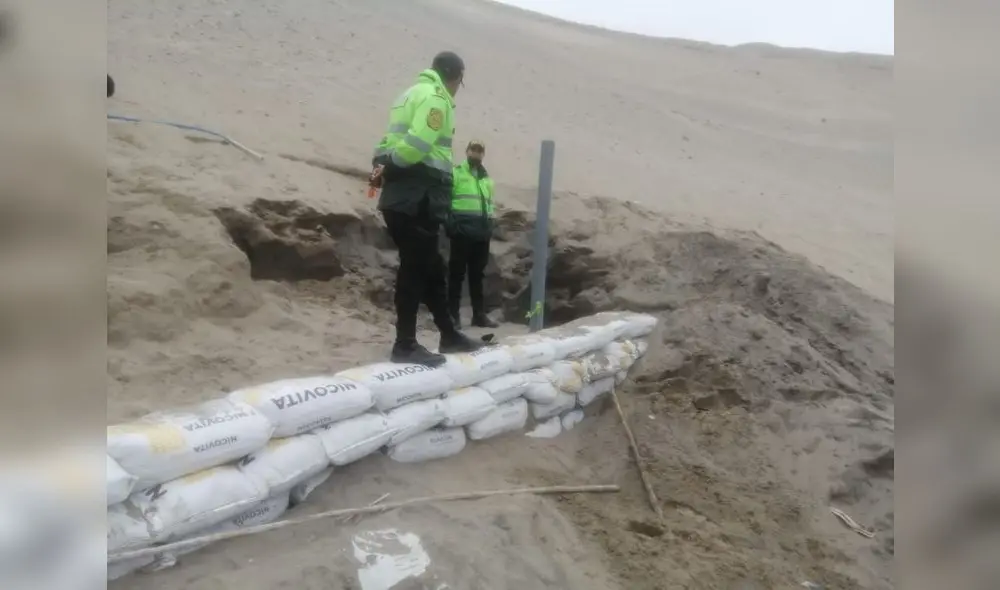 Los trabajadores dieron parte a la comisaría del sector. Foto: BM Digital Tv Los trabajadores dieron parte a la comisaría del sector. Foto: BM Digital Tv