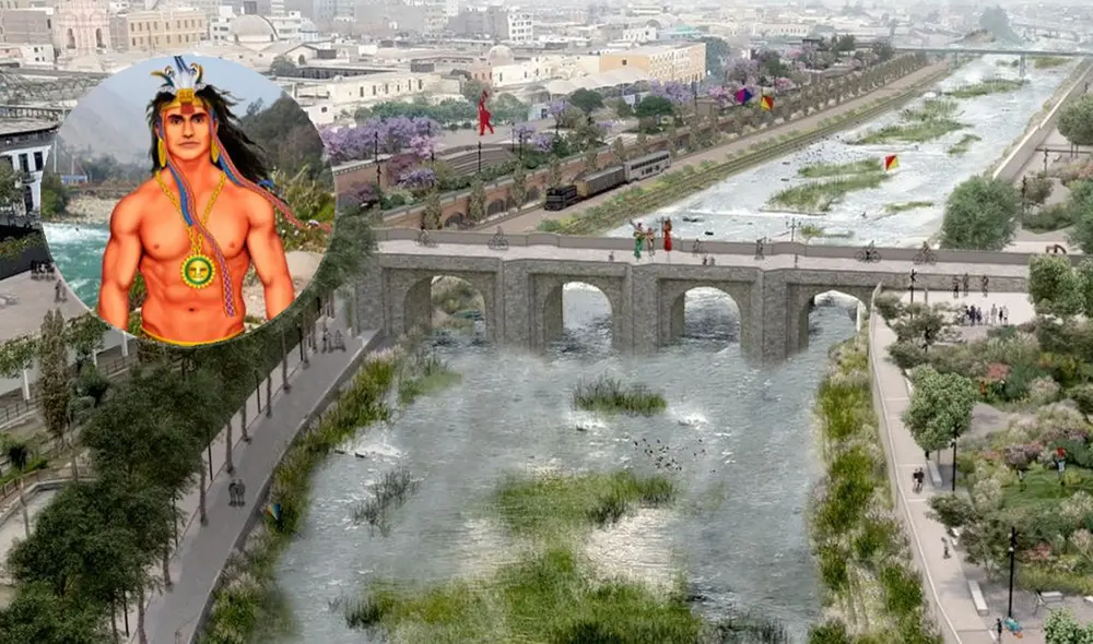 El pseudónimo 'río hablador' que posee el Río Rímac proviene de una leyenda. Foto: composición LR/La República