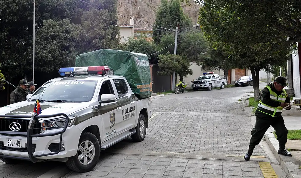 Las características de la escena han llevado a que la Fiscalía de Bolivia señale que hubo un "feminicidio seguido de suicidio". Foto: AFP/referencial