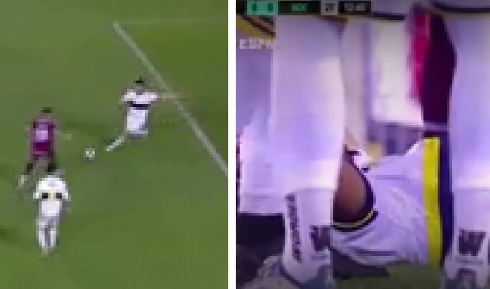 Carlos Zambrano vuelve a ser titular tras la expulsión de Marcos Rojo. Foto: captura/ESPN Carlos Zambrano vuelve a ser titular tras la expulsión de Marcos Rojo. Foto: captura/ESPN