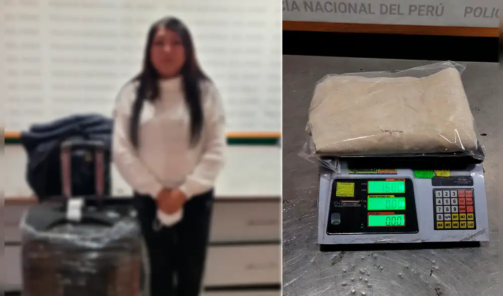 Peruana fue detenida durante un operativo policial contra el tráfico ilícito de drogas. Foto: composición LR/Alexis Velásquez Peruana fue detenida durante un operativo policial contra el tráfico ilícito de drogas. Foto: composición LR/Alexis Velásquez