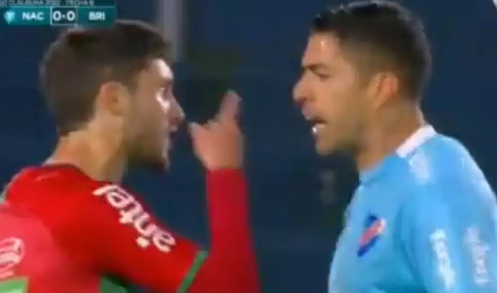 El 'Pistolero' estuvo involucrado en la bronca que hubo en el Nacional vs. Boston River. Foto: captura/VTV Plus