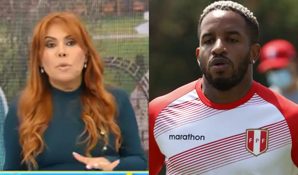Magaly Medina y Jefferson Farfán envueltos en un proceso legal. Foto: Composición LR / Captura de ATV / Difusión