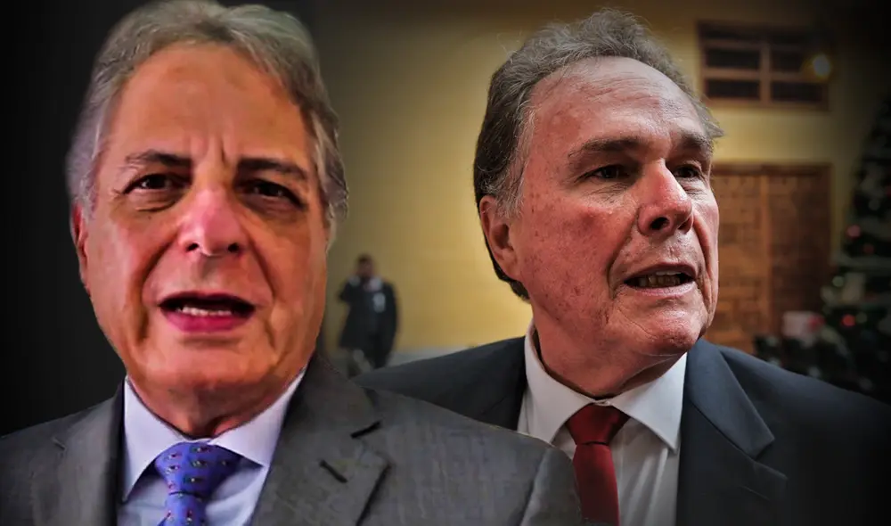 Rodríguez Cuadros y Harold Forsyth permanecerán en sus cargos tras renunciar en agosto. Foto: composición Fabrizio Oviedo/La República Rodríguez Cuadros y Harold Forsyth permanecerán en sus cargos tras renunciar en agosto. Foto: composición Fabrizio Oviedo/La República