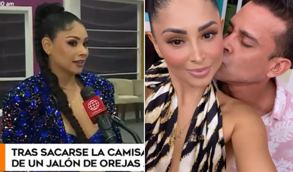 Pamela Franco y Christian Domínguez a punto de cumplir 3 años. Foto: captura de América TV/ Pamela Franco/Instagram