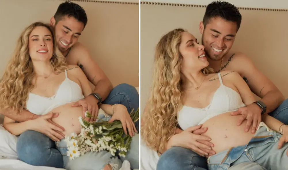 Ale Venturo dio la noticia de su embarazo en Instagram. Foto: Composición LR / Instagram aleventuro