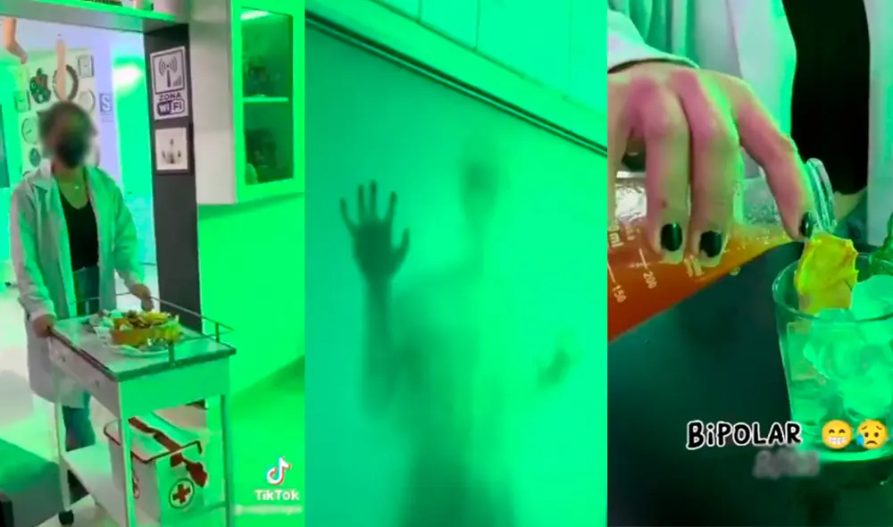 Restobar banaliza la salud mental y atención psiquiátrica. Foto: composición LR / @magistragos Restobar banaliza la salud mental y atención psiquiátrica. Foto: composición LR / @magistragos