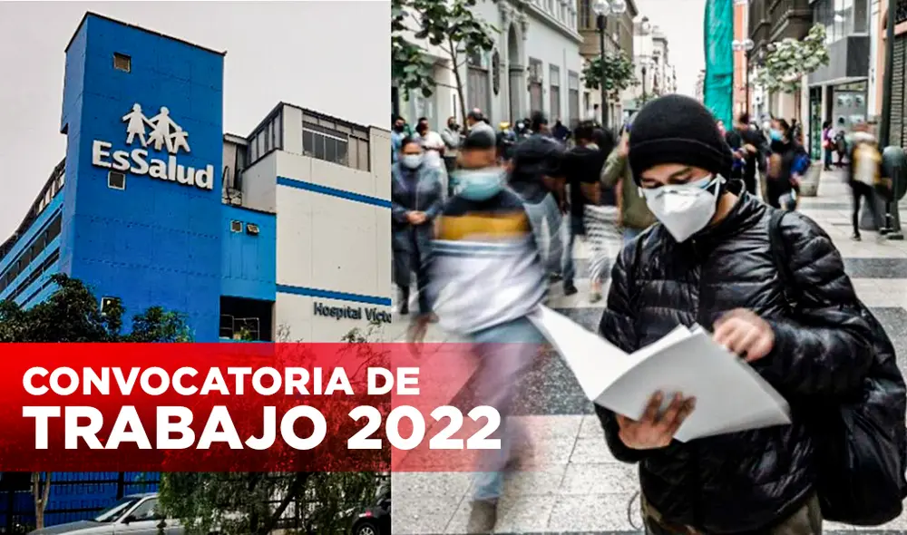 Ciudadanos deben crearse cuenta en EsSalud para aplicar a los puestos. Foto: composición LR Ciudadanos deben crearse cuenta en EsSalud para aplicar a los puestos. Foto: composición LR