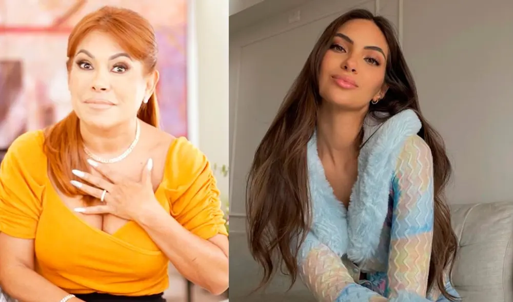 Magaly Medina llena de elogios a Natalie Vértiz por vestido que usó en la boda de Ethel y Julián. Foto: Composición La República/Magaly Medina/Natalie Vértiz/Instagram Magaly Medina llena de elogios a Natalie Vértiz por vestido que usó en la boda de Ethel y Julián. Foto: Composición La República/Magaly Medina/Natalie Vértiz/Instagram