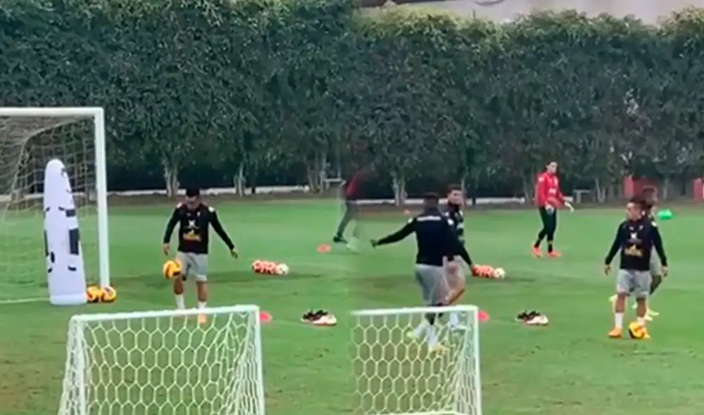 Christian Cueva llegó este jueves a la Videna para integrarse a la selección peruana. Foto: captura de ESPN