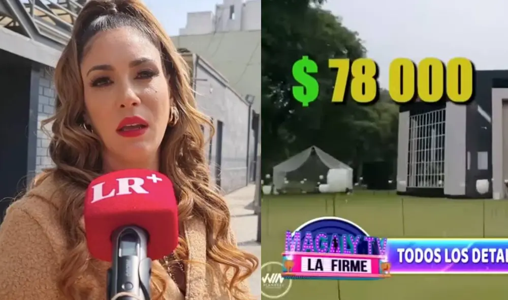 Tilsa Lozano explica por qué no puede gastar tanto en su matrimonio. Foto: composición LR/La República/captura de ATV Tilsa Lozano explica por qué no puede gastar tanto en su matrimonio. Foto: composición LR/La República/captura de ATV