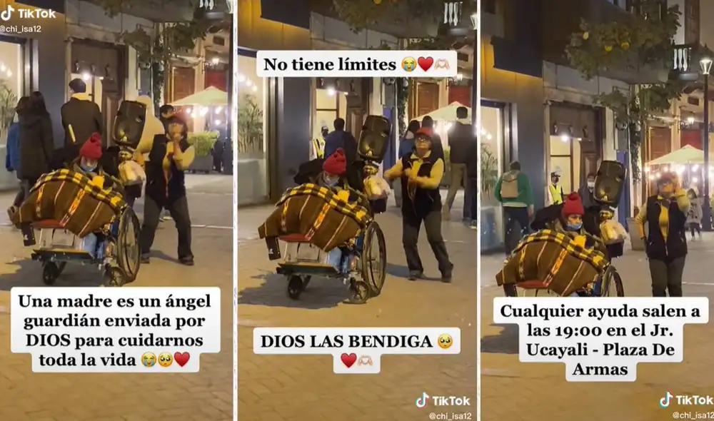 La escena se volvió viral rápidamente en redes sociales. Foto: composición LR/capturas de TikTok/@Chi_Isa12 La escena se volvió viral rápidamente en redes sociales. Foto: composición LR/capturas de TikTok/@Chi_Isa12