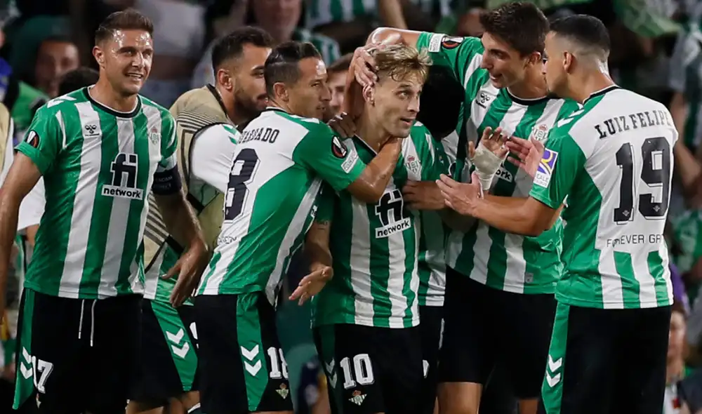 Real Betis es líder del Grupo C con seis puntos. Foto: EFE Real Betis es líder del Grupo C con seis puntos. Foto: EFE