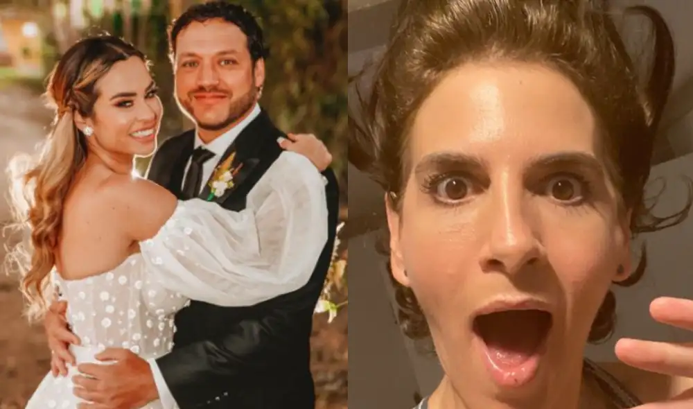La presentadora no cree que "América hoy" debería continuar abordando la boda de la hija de Gisela y Julián. Foto: composición LR/Gigi Mitre/Ethel Pozo/Instagram