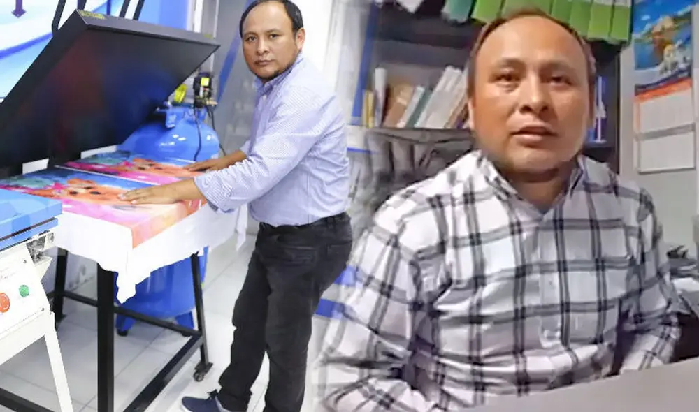 Francisco Quispe nació en Cusco pero se estableció en Lima para emprender su propio negocio. Hoy en día es denominado como el ‘rey de las máquinas textiles’ de Gamarra. Foto: composición LR/Presla.co