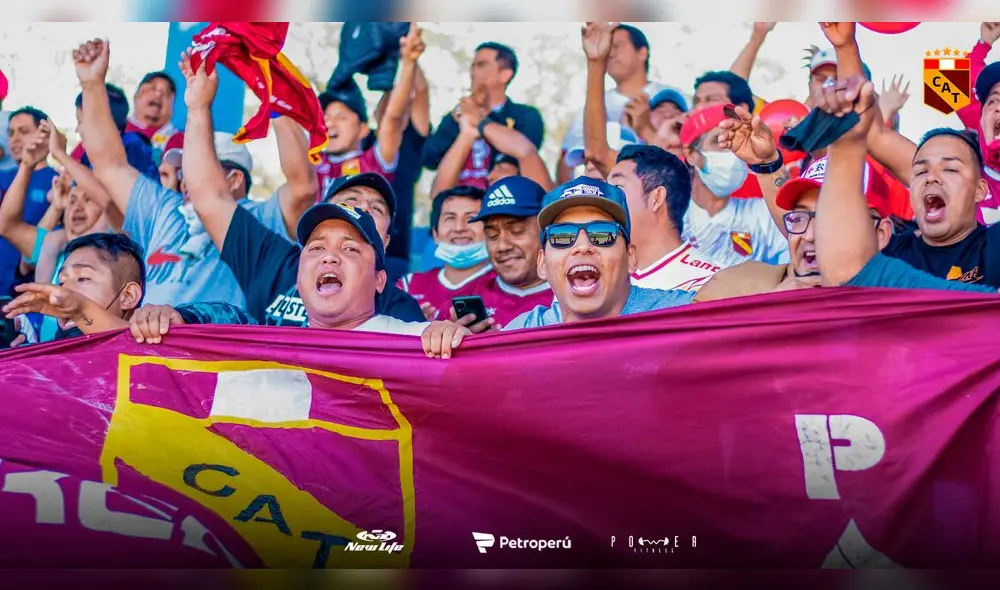 Atlético Torino se hizo fuerte por el apoyo de su hinchada. Foto: Atlético Torino