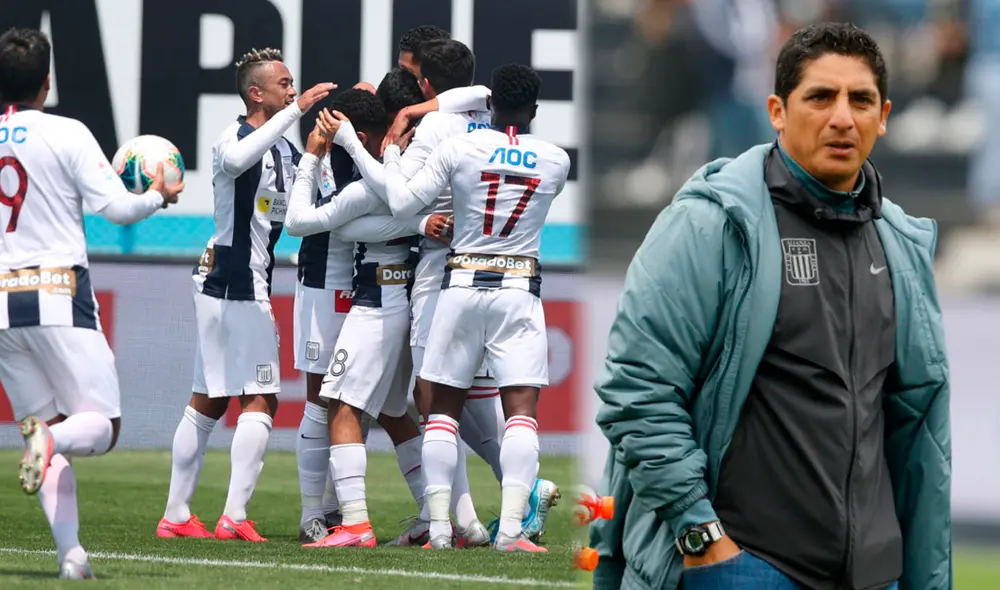 Guillermo Salas sabe lo que es ganar dirigiendo a Alianza Lima. Foto: composición LR/FPF/La República