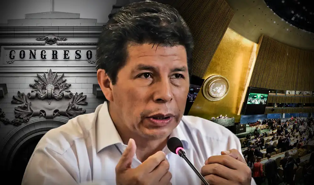 El jefe de Estado saldrá del país del 18 al 22 de febrero para participar en un evento de la Asamblea General de las Naciones Unidas. Foto: diseño de Fabrizio Oviedo/La República El jefe de Estado saldrá del país del 18 al 22 de febrero para participar en un evento de la Asamblea General de las Naciones Unidas. Foto: diseño de Fabrizio Oviedo/La República