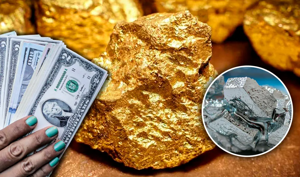 El oro es el meta preciado, pero el paladio lo supera en costo. Foto: composición Jazmin Ceras /GLR El oro es el meta preciado, pero el paladio lo supera en costo. Foto: composición Jazmin Ceras /GLR