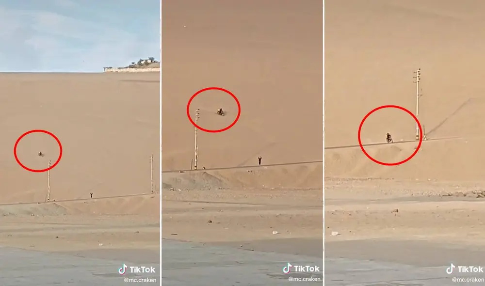 El curioso momento se viralizó rápidamente en las redes sociales. Foto: composición LR/captura de TikTok/@mc.craken