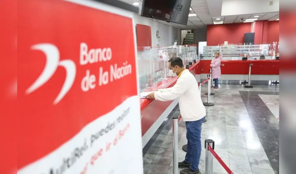 La herramienta tiene como fin que los usuarios ahorren tiempo en las colas al realizar sus trámites en el Banco de la Nación. Foto: Andina La herramienta tiene como fin que los usuarios ahorren tiempo en las colas al realizar sus trámites en el Banco de la Nación. Foto: Andina