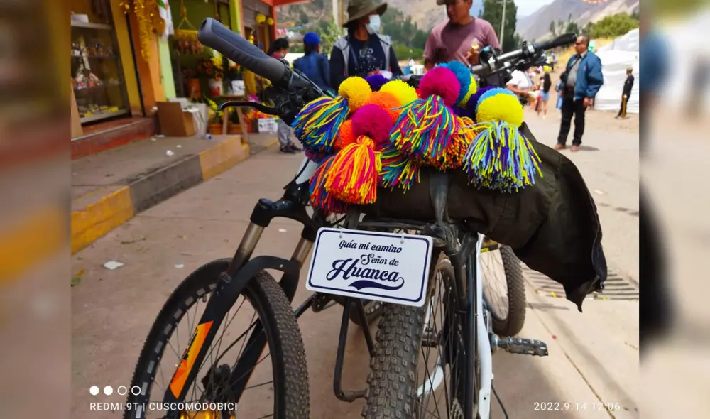 Peregrinación al Santuario del Señor de Huanca en bicicleta. Foto: Cusco Modo Bici