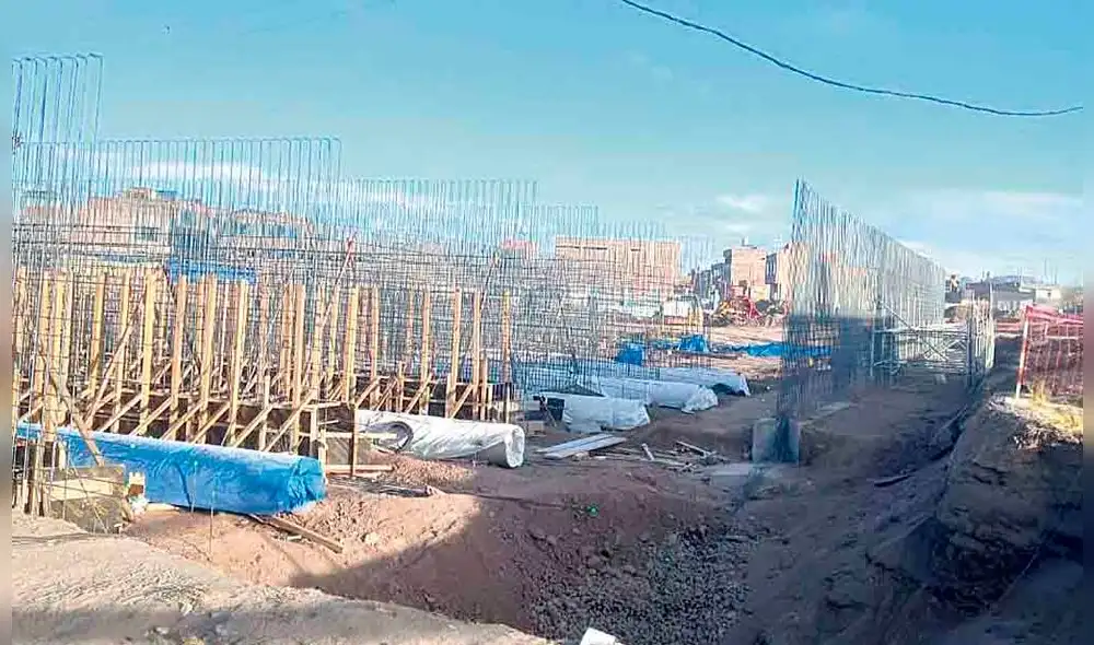 Mal avance. Obra adjudicada a Grupo Constructor Parasol S.A.C presenta retrasos injustificados. Foto: La República