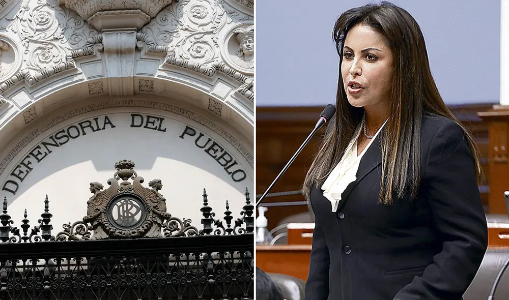 Defensoría del Pueblo cuestionó declaraciones de Patricia Chirinos en evento proselitista. Foto: composición LR/ Congreso Defensoría del Pueblo cuestionó declaraciones de Patricia Chirinos en evento proselitista. Foto: composición LR/ Congreso