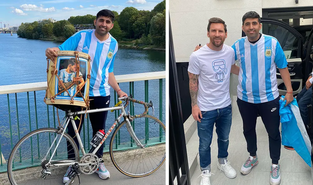 Tras no rendirse, el joven tuvo suerte en su segundo intento y se emocionó hasta las lágrimas. Foto: composición LR/Facebook/Matias Agustin Rojas