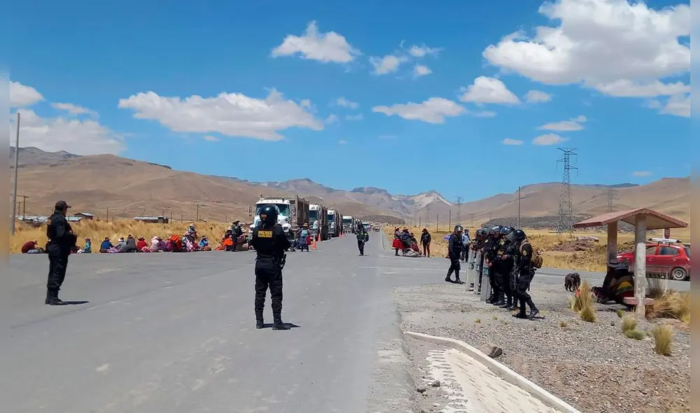 Conflicto en Espinar. Comunidades ponen condiciones para dialogar con minera Antapaccay. Foto: coordinación de comunidades de Espinar