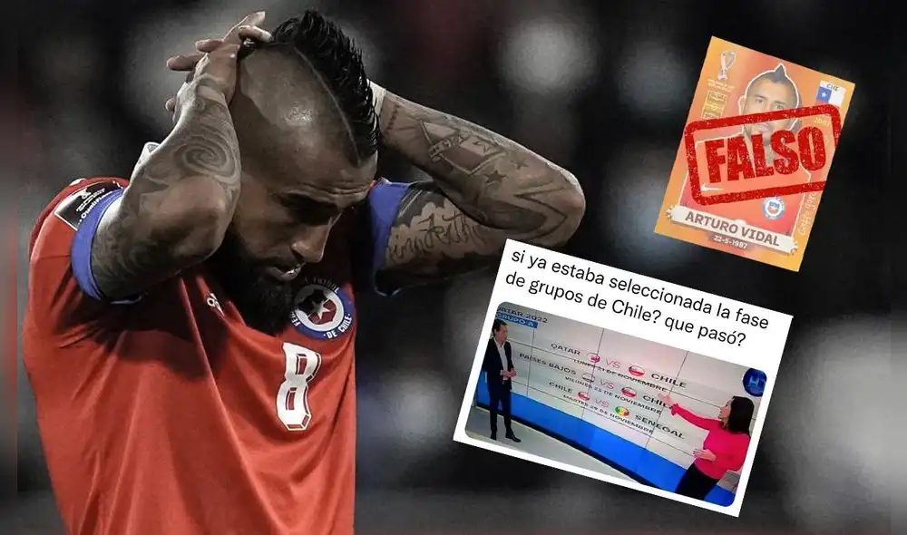 La selección chilena intentará revertir la sentencia en el TAS. Foto: AFP/capturas de Twitter