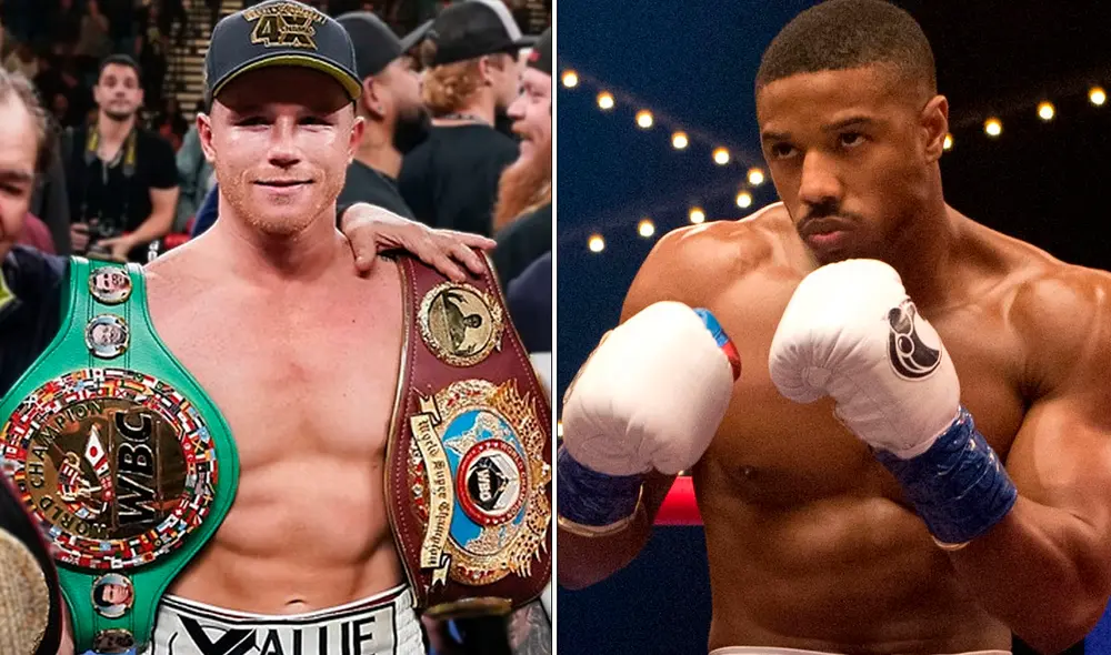 Fans de Canelo Álvarez no creen que haga un simple cameo en "Creed 3". Foto: composición LR / Warner Bros