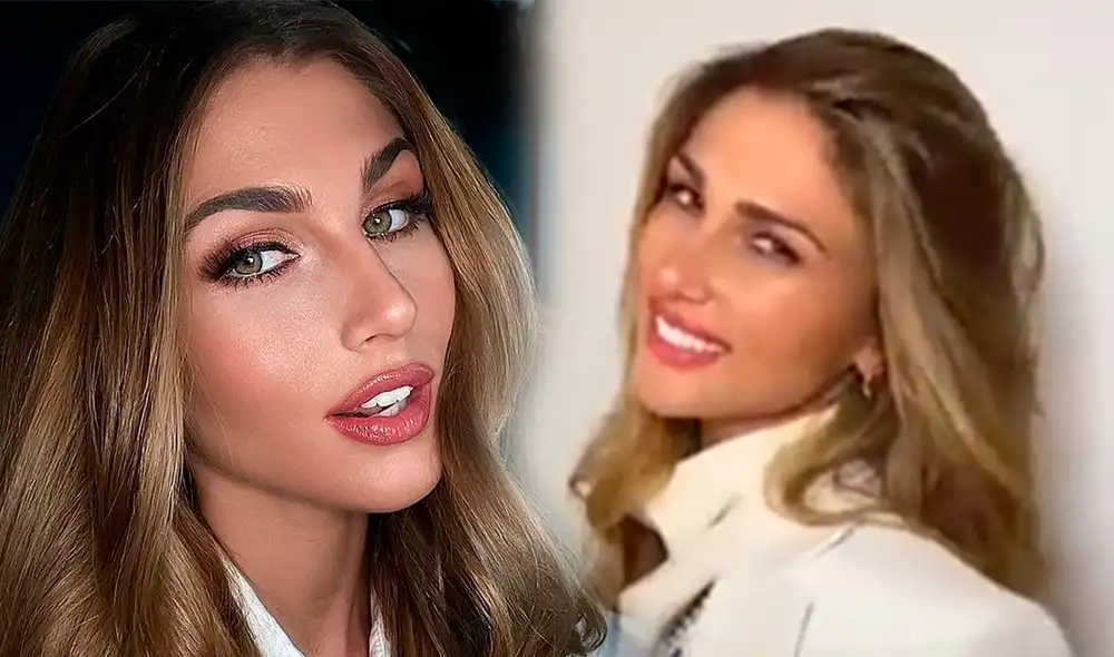 Usuarios felicitaron a Alessia Rovegno por haber practicado su oratoria. Foto: composición/Alessia Rovegno/Instagram