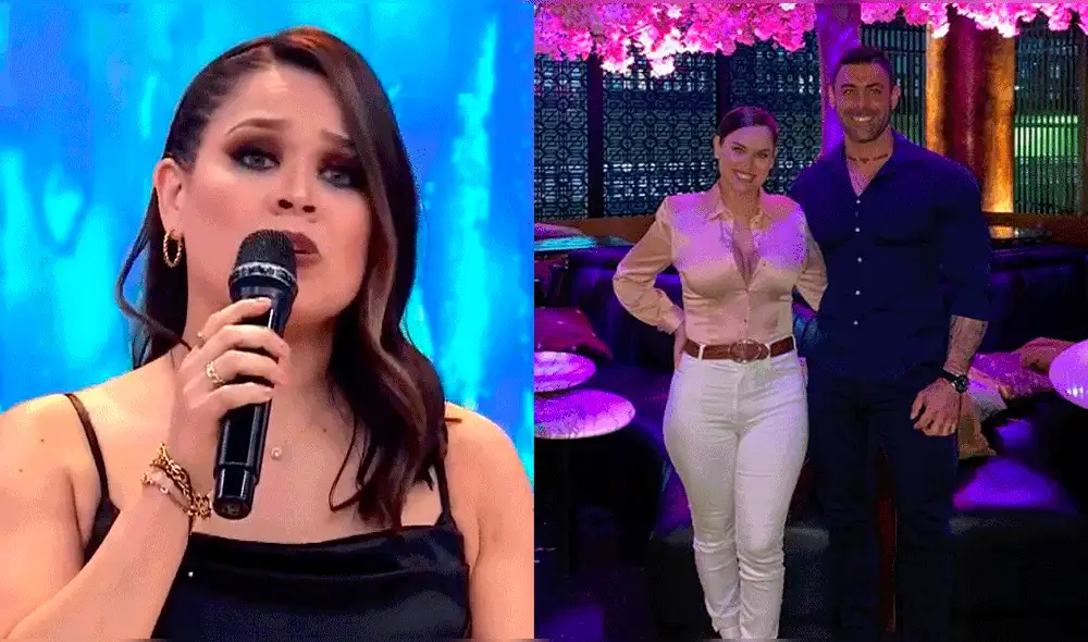 Andrea San Martín habla de su ruptura con Sebastián Lizarzaburu. Foto: composición LR/América TV/Instagram/Andrea San Martín