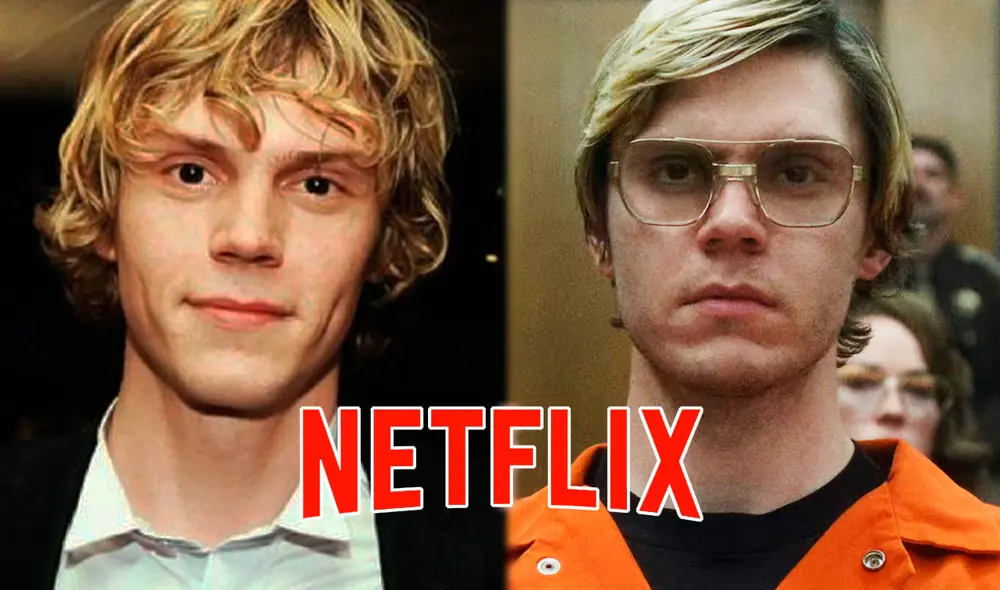 Evan Peters fue elegido para interpretar a Jeffrey Dahmer. Foto: composición LR/Netflix
