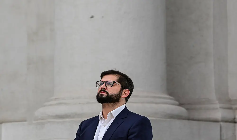El presidente chileno Gabriel Boric rechazó recibir en el Palacio de La Moneda al embajador de Israel, Gil Artzyeli. Foto: AFP