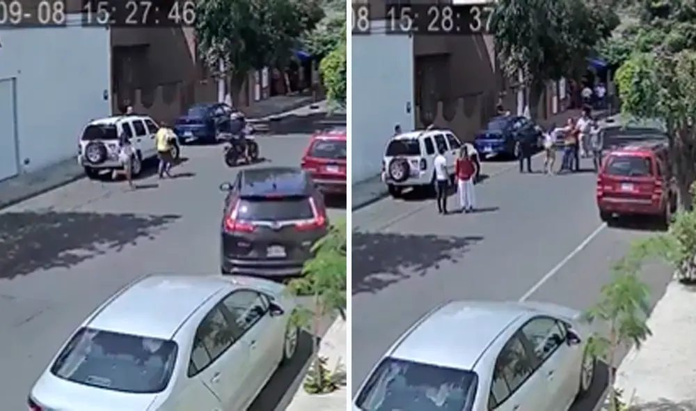 La mujer no lo pensó dos veces y decidió darle una lección a su asaltante. Foto: composición LR/captura de Twitter/@NotiGDL La mujer no lo pensó dos veces y decidió darle una lección a su asaltante. Foto: composición LR/captura de Twitter/@NotiGDL