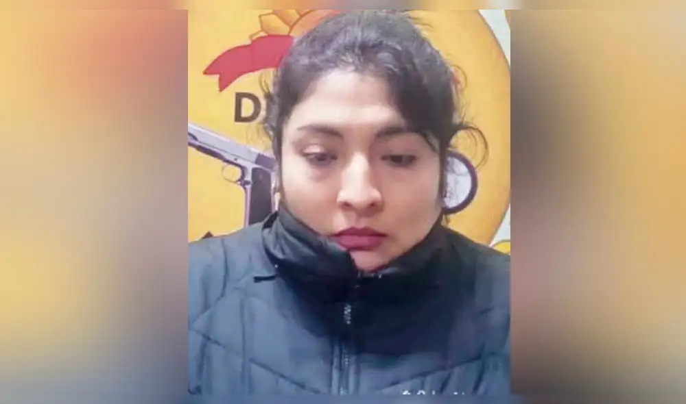 Mujer fue detenida en Tacna. Foto: PNP Mujer fue detenida en Tacna. Foto: PNP