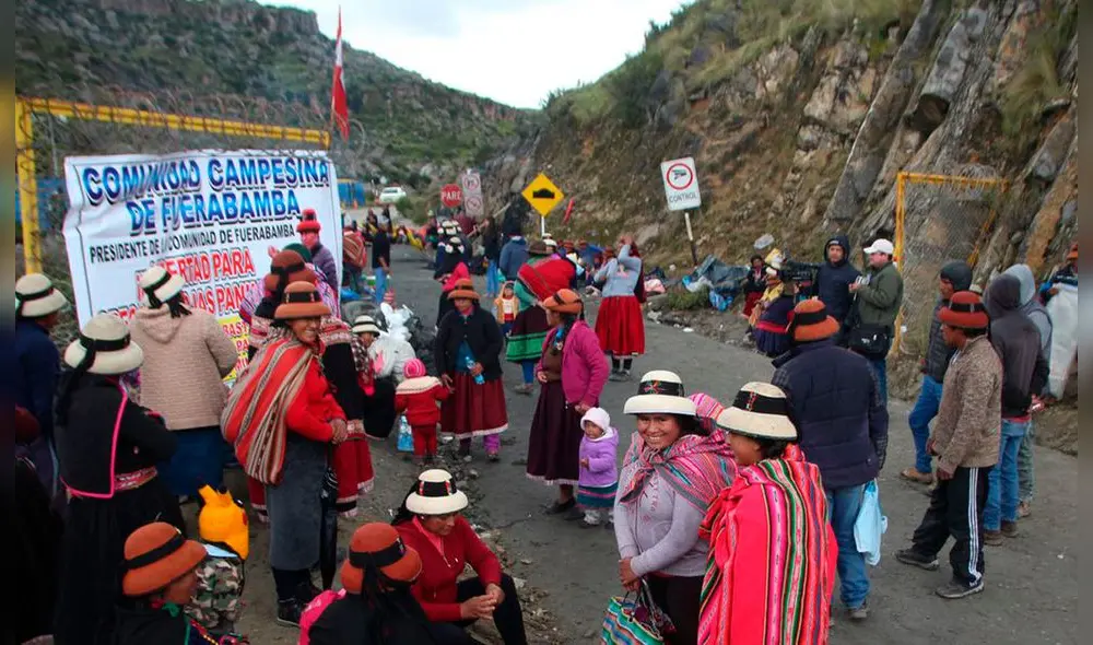 Las Bambas: comunidades evalúan retomar protestas ante ampliación de vigencia de grupo de trabajo. Foto: La República/archivo