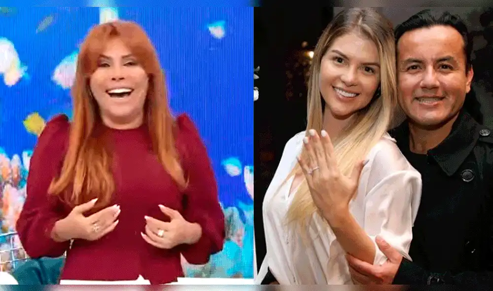 Magaly Medina habló del próximo matrimonio entre Brunella Horna y Richard Acuña. Foto: composición LR/ATV/Instagram/Brunella Horna Magaly Medina habló del próximo matrimonio entre Brunella Horna y Richard Acuña. Foto: composición LR/ATV/Instagram/Brunella Horna