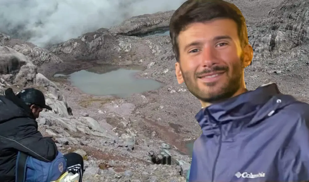 Cadáver hallado en nevado de Urubamba sería de turista desaparecido. Foto: composición GLR/difusión