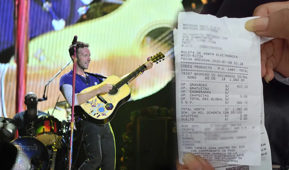 Conciertos en Perú: No olvides pedir comprobante de pago. Foto: Composición La República/La República/Difusión