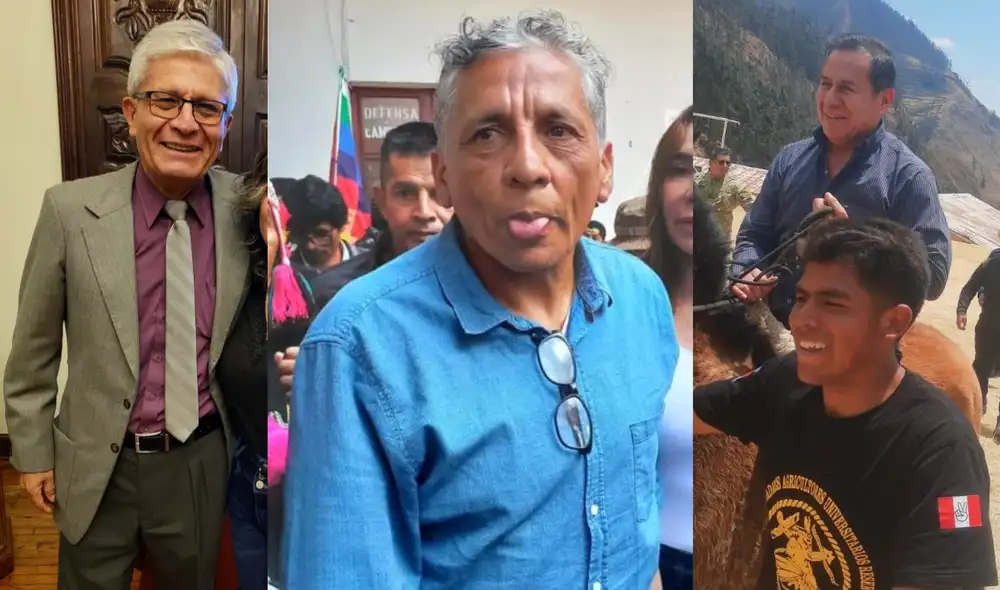 Jorge Castro, Antauro Humala y José Vega. Foto: composición GLR/difusión Jorge Castro, Antauro Humala y José Vega. Foto: composición GLR/difusión