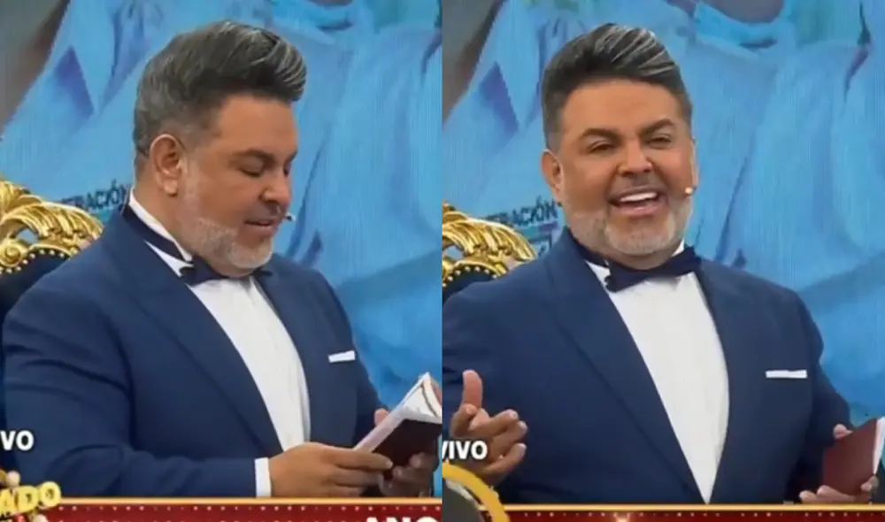 Andrés Hurtado y su nuevo pasaporte de Arequipa. Foto: composición LR/Panamericana Tv