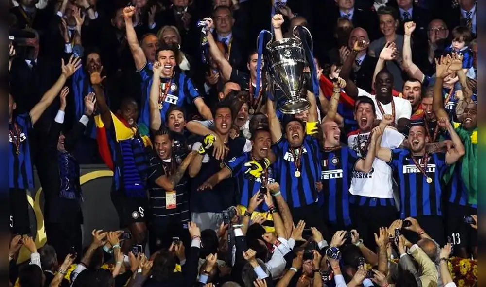 Inter venció al Bayern Múnich en la final de la Champions League 2009-2010. Foto: UEFA Inter venció al Bayern Múnich en la final de la Champions League 2009-2010. Foto: UEFA