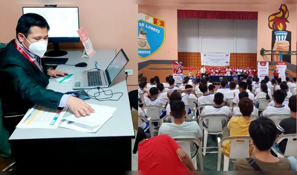 Ministerio de Justicia también atendió otras consultas legales en la zona oriente del país. Foto: composición LR/Minjusdh Ministerio de Justicia también atendió otras consultas legales en la zona oriente del país. Foto: composición LR/Minjusdh