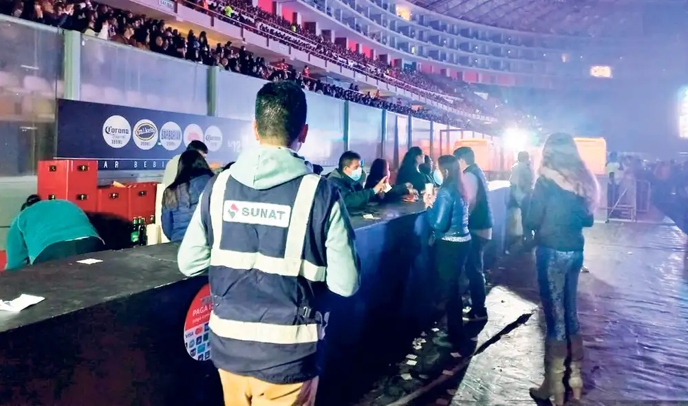 Fiscalización. Control de ingresos, a cargo de Sunat, se hará en todos los negocios que estén dentro del recinto. Foto: difusión Fiscalización. Control de ingresos, a cargo de Sunat, se hará en todos los negocios que estén dentro del recinto. Foto: difusión