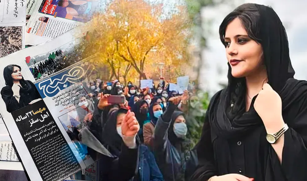 El velo es obligatorio en Irán desde la Revolución Islámica liderada en 1979. Foto: composición LR/ AFP/ Iran True El velo es obligatorio en Irán desde la Revolución Islámica liderada en 1979. Foto: composición LR/ AFP/ Iran True