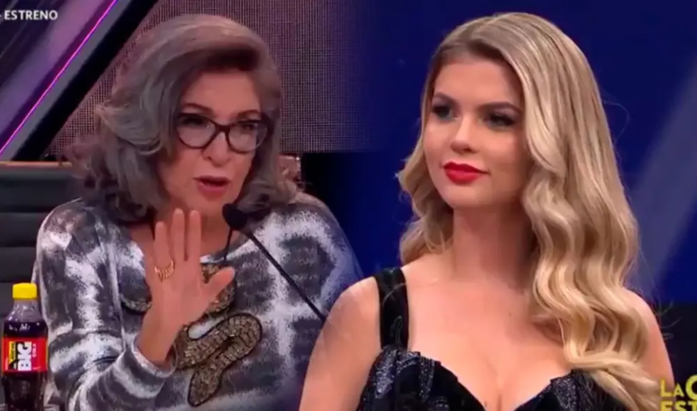 Brunella Horna acepta disculpas de Michelle Alexander. Foto: captura/América TV Brunella Horna acepta disculpas de Michelle Alexander. Foto: captura/América TV